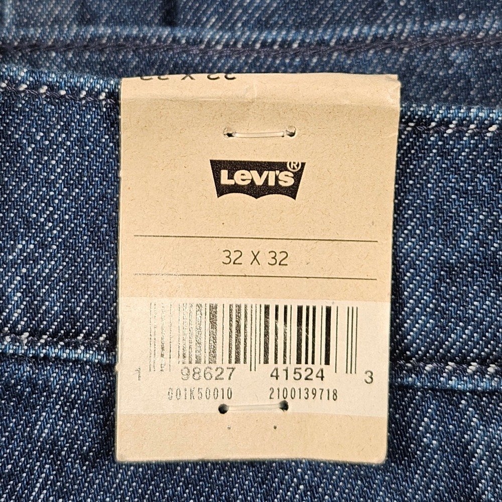 NEW Levi's XX Chino Relaxed Straight Pants Mens 32x32 Blue Lightweight Denim - Picture 14 of 15